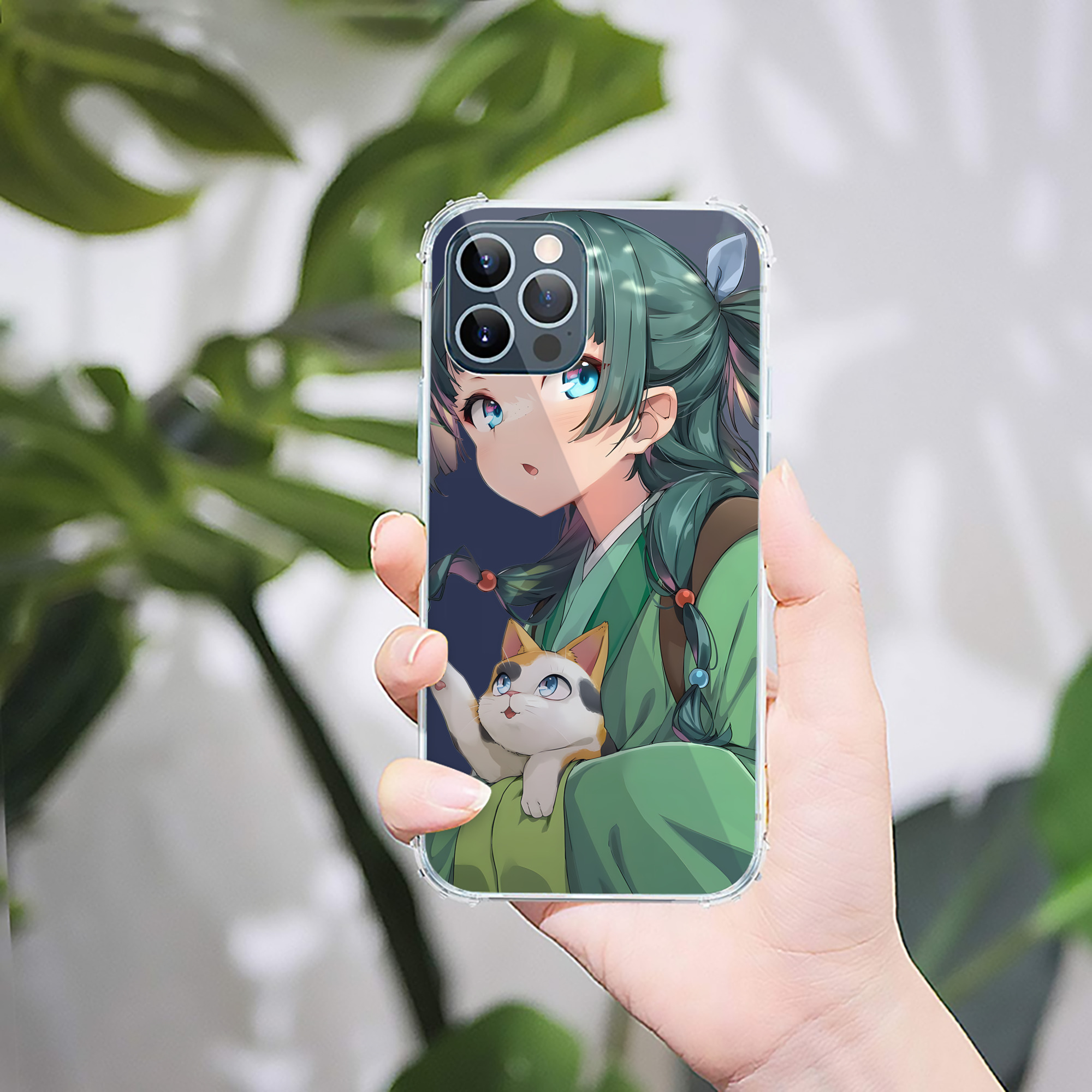 （画像用） 薬屋のひとりごと The Apothecary Diaries 【iPhone 12シリーズ対応】透明スマホケース（クリアソフトケース）